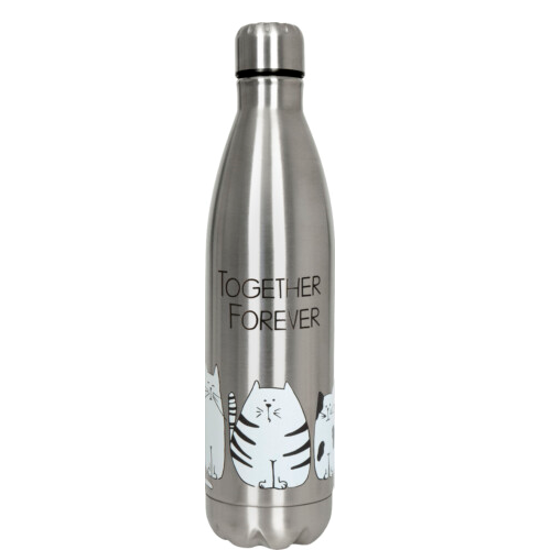 BOTELLA AGUA CALIENTE  FUNNY CATS 750cc