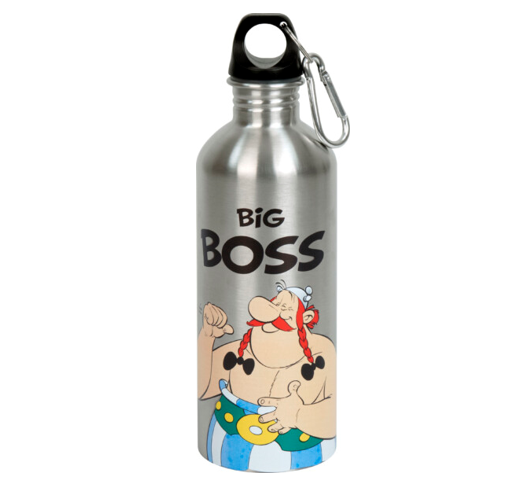 Botella De Agua Doublespring 600cc Gris
