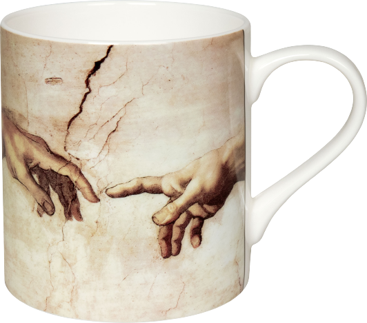 BECHER CREAZIONE DI ADAMO BY MICHELANGELO