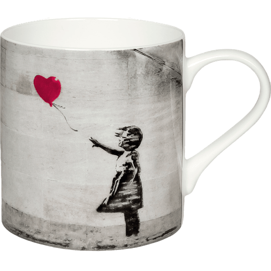 BALLOON GIRL BY BANSKY (PORCELANA)