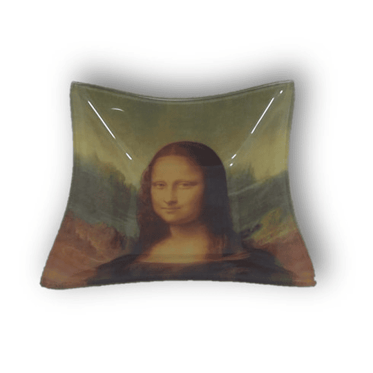Bowl Vidrio C/Caja 13x13 Mona Lisa