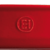 Fuente para horno rectangular individual roja