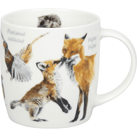Mug pequeños animales del bosque