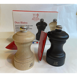 SET DUO BISTRO 10CM CHOCOLATE/NATURAL  