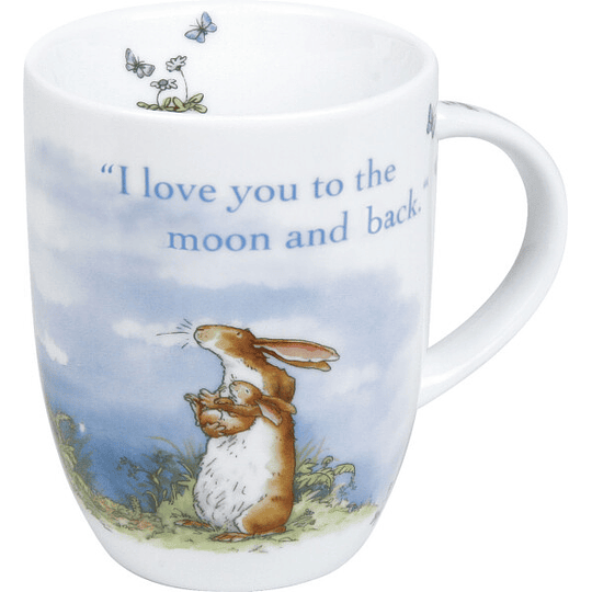 MUG CONEJO I lOVE YOU TO THE MONN