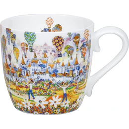 Mug tamiz globo aerostático de Portchie