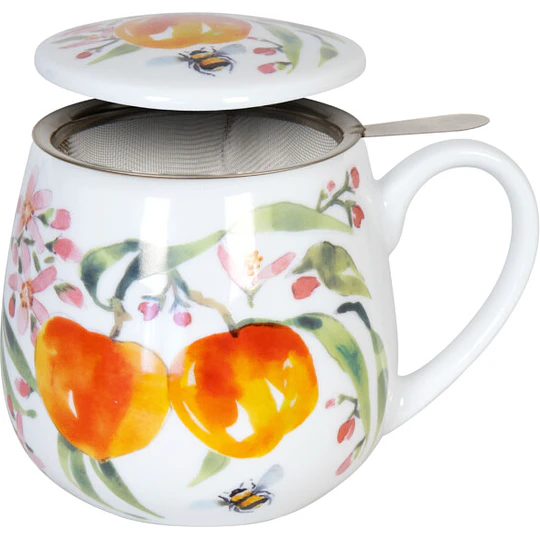Matero c/filtro Victoria Lowe - Té afrutado - Melocotón