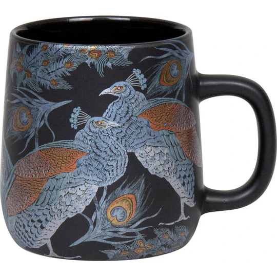 MUG SHINY PEACOCK