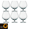 Set de 6 copas de Cognac Milano