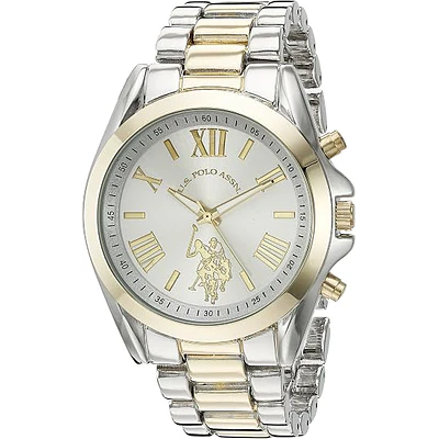 Reloj de cuarzo para dama U.S. Polo Assn. en 2 tonos