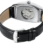 Reloj automático para hombre, marca Forsining, clásico de lujo, función de fecha, forma de Tonneau