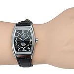 Reloj automático para hombre, marca Forsining, clásico de lujo, función de fecha, forma de Tonneau