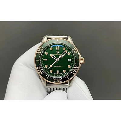 Reloj automático de buceo Pagani Design 007-Model para hombre, movimiento NH35