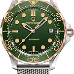 Reloj automático de buceo Pagani Design 007-Model para hombre, movimiento NH35
