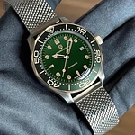 Reloj automático de buceo Pagani Design 007-Model para hombre, movimiento NH35
