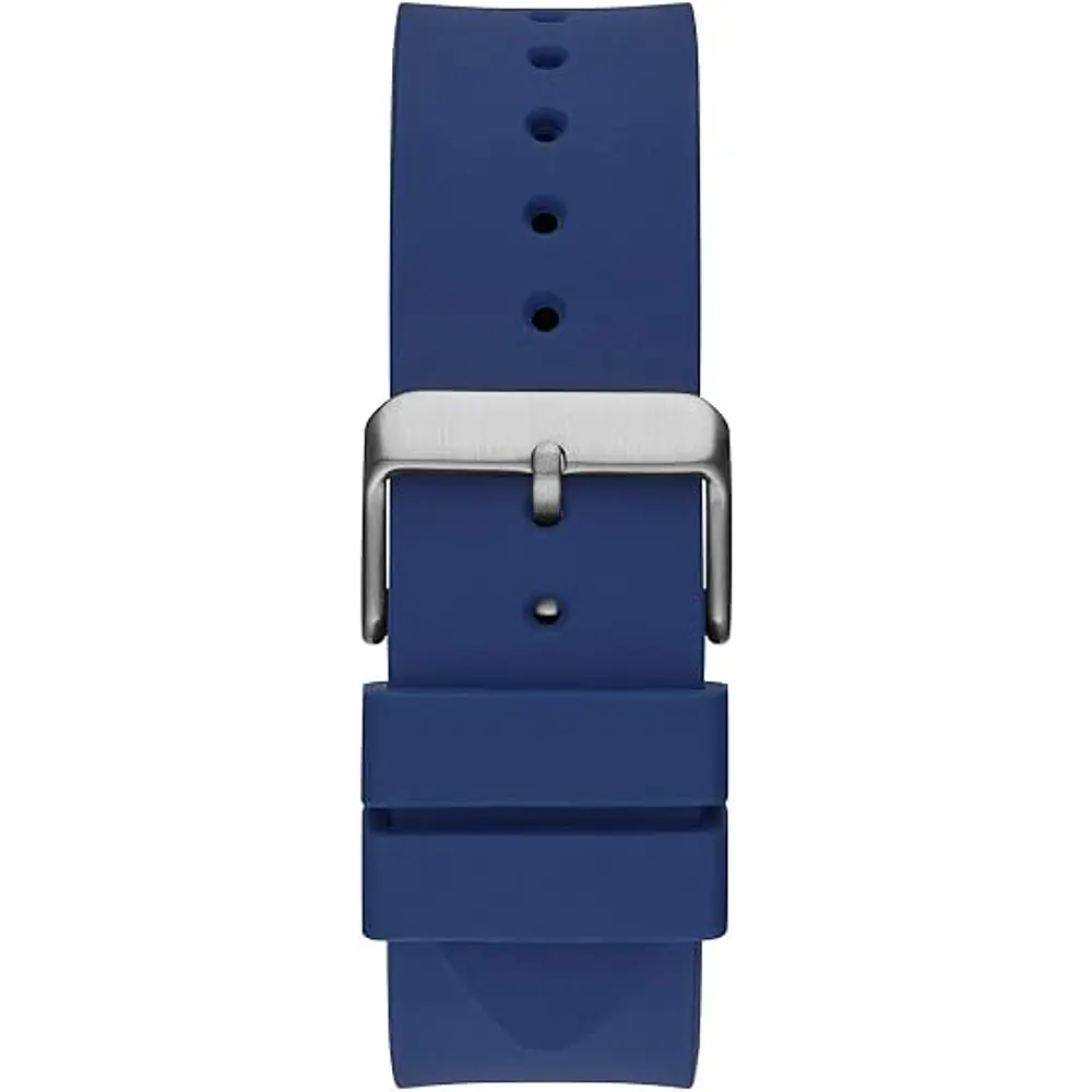 Reloj de cuarzo Guess, color azul, serie GW0G, para hombre. Resistencia al agua hasta 50M
