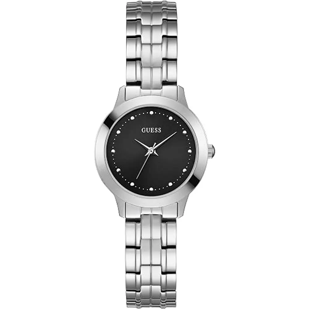 Reloj de cuarzo Guess para dama, modelo Chlesea. Fino y elegante.