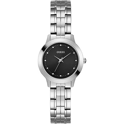 Reloj de cuarzo Guess para dama, modelo Chlesea. Fino y elegante.
