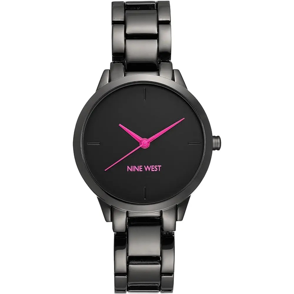 Reloj para dama Nine West, modelo Gunmetal. Movimiento cuarzo japonés