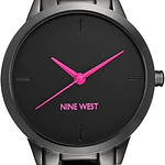 Reloj para dama Nine West, modelo Gunmetal. Movimiento cuarzo japonés