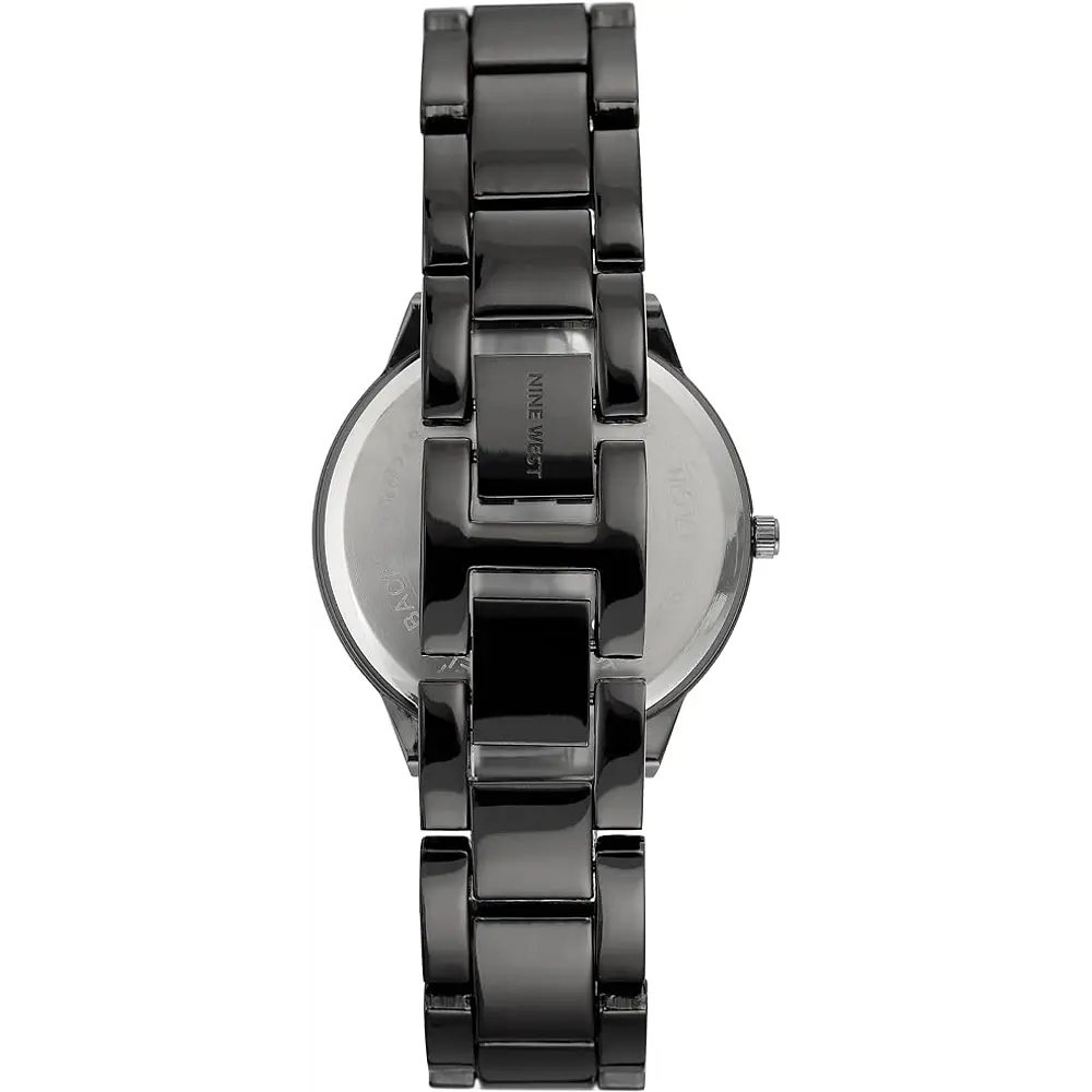 Reloj para dama Nine West, modelo Gunmetal. Movimiento cuarzo japonés