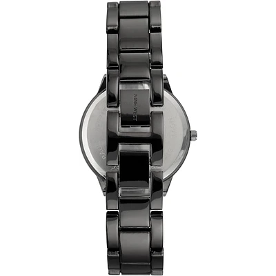 Reloj para dama Nine West, modelo Gunmetal. Movimiento cuarzo japonés