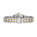Reloj a cuarzo Bulova, modelo 98M105, para dama, a dos tonos, con fechador.