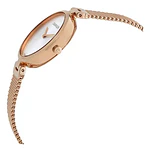 Reloj a cuarzo Calvin Klein para dama; modelo K8G23626, en tono oro rosa.