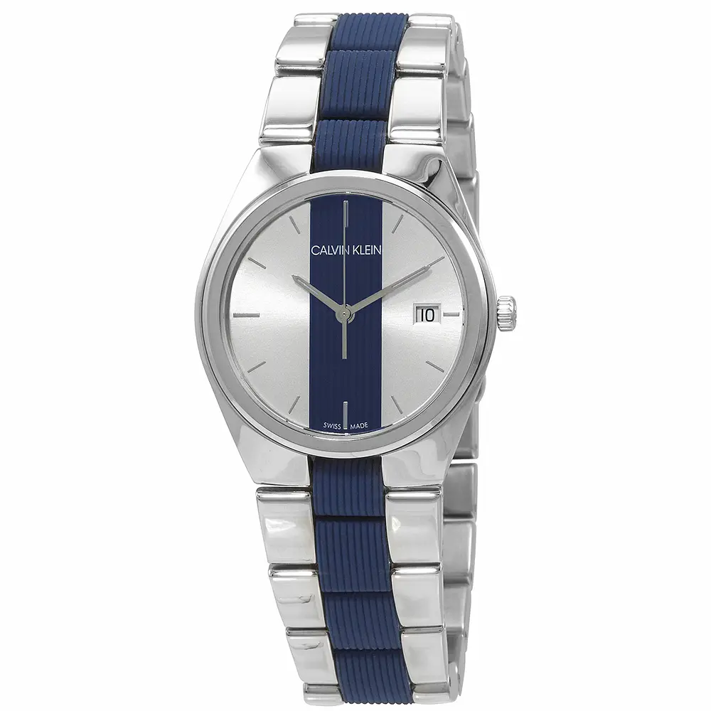 Reloj a cuarzo suizo Clavin Klein, unisex. Modelo K9E231VX
