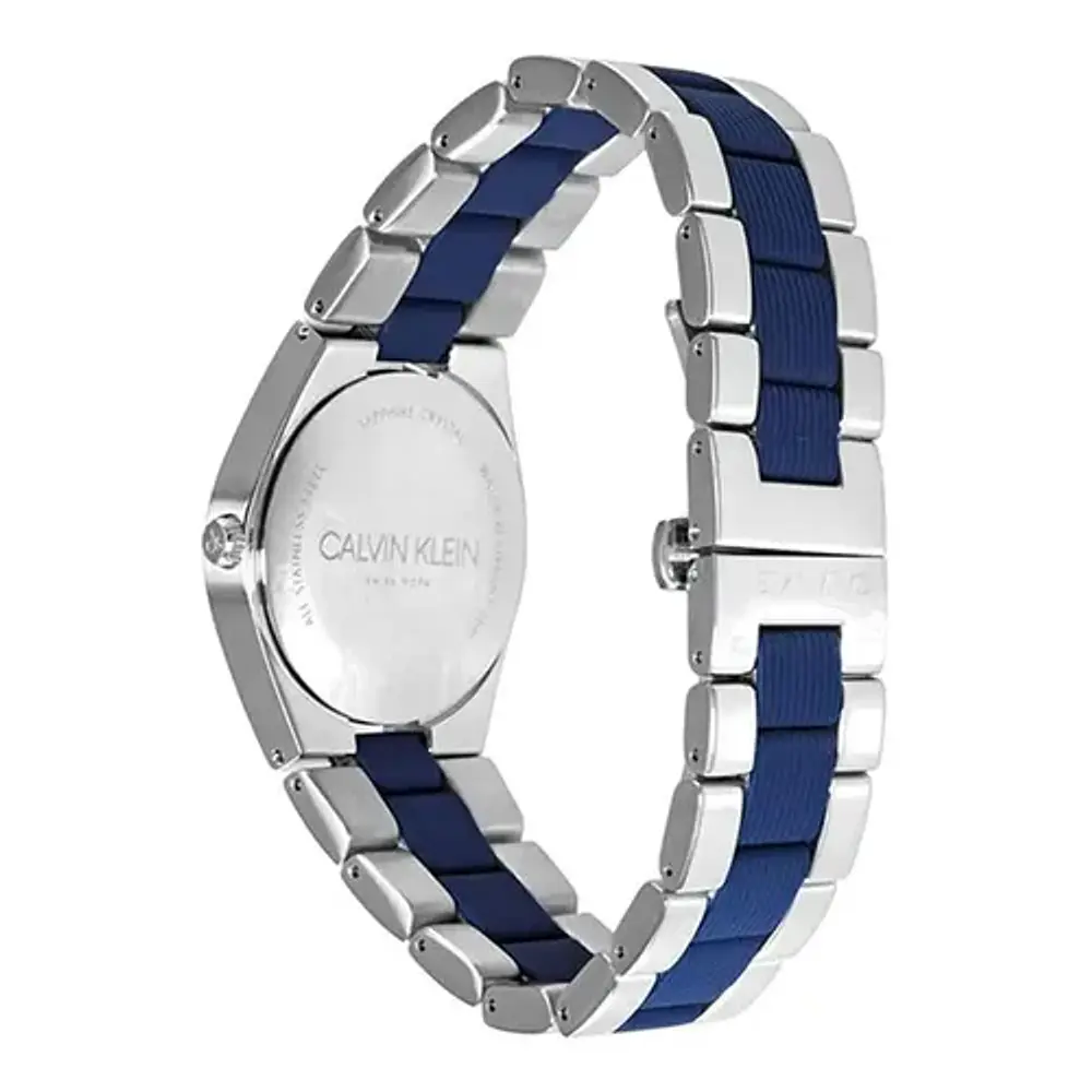Reloj a cuarzo suizo Clavin Klein, unisex. Modelo K9E231VX