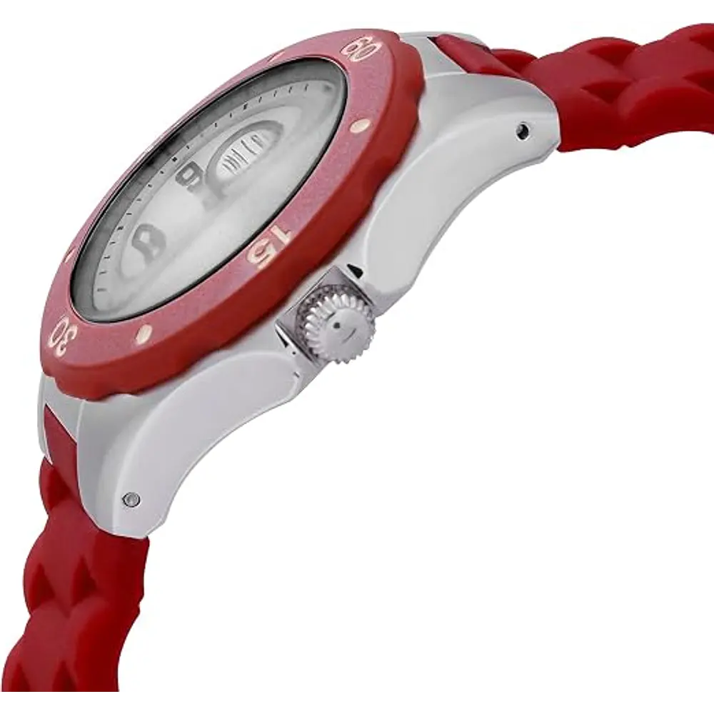 Reloj a cuarzo, para dama, marca Invicta, Colección Ángel, multifunción, de color arándano