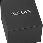 Lujo: reloj para dama Bulova, Rubaiyat de esfera azul y cristal de zafiro, modelo: 96R225
