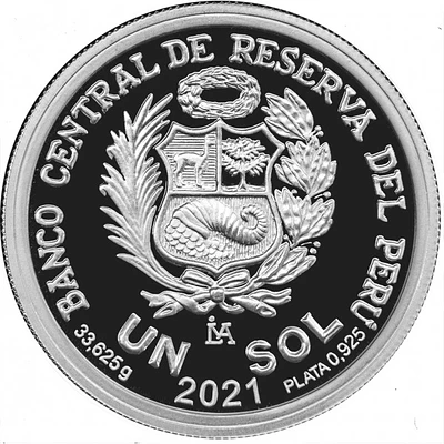 Moneda de plata por el bicentenario del Ministerio de Relaciones Exteriores