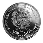 Moneda de plata por el bicentenario de la Batalla de Ayacucho