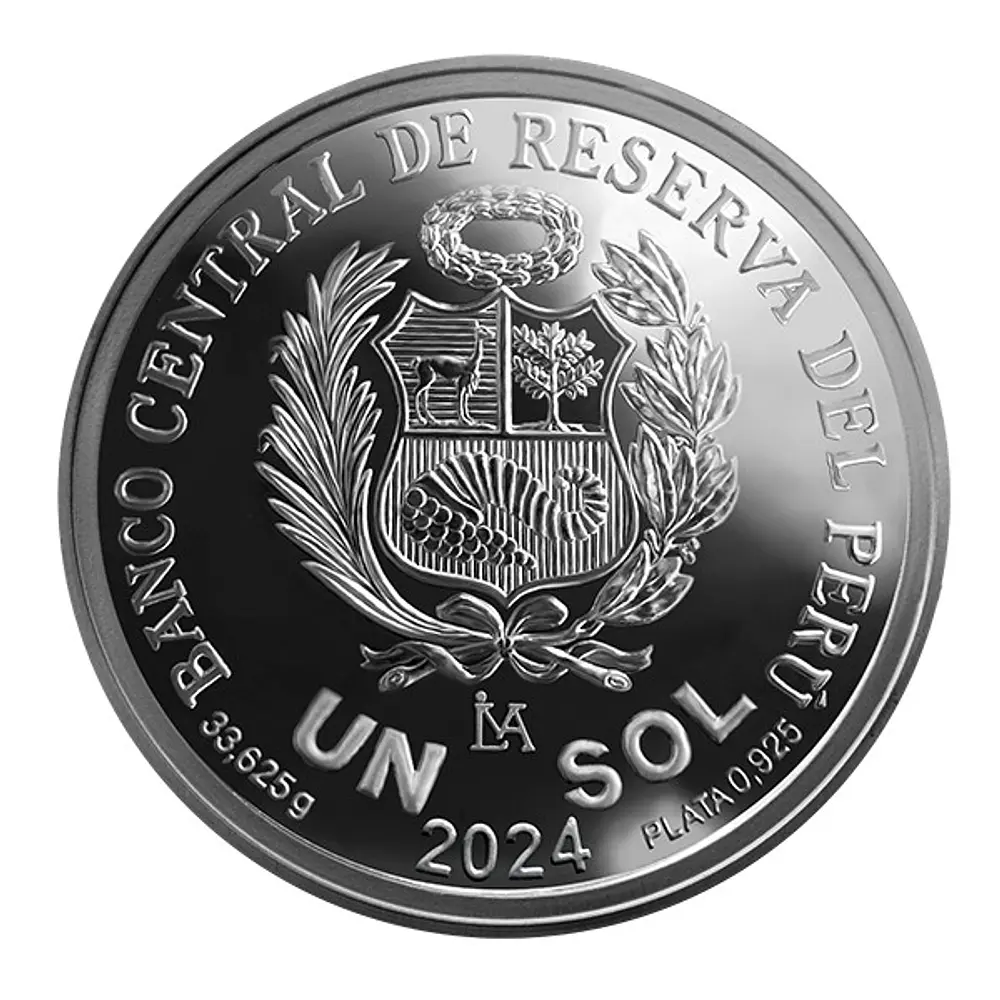 Moneda de plata por el bicentenario de la Corte Suprema de Justicia