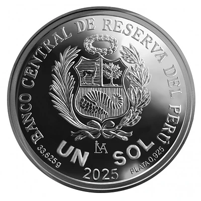 Moneda de plata por el centenario de la reincorporación de la provincia de Tarata