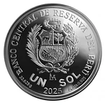 Moneda de plata por el centenario de la reincorporación de la provincia de Tarata