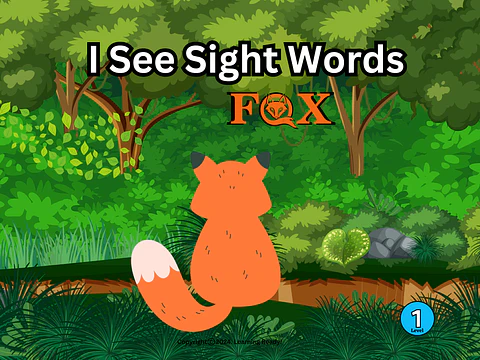 I See Sight Words: Fox Leveled Reader