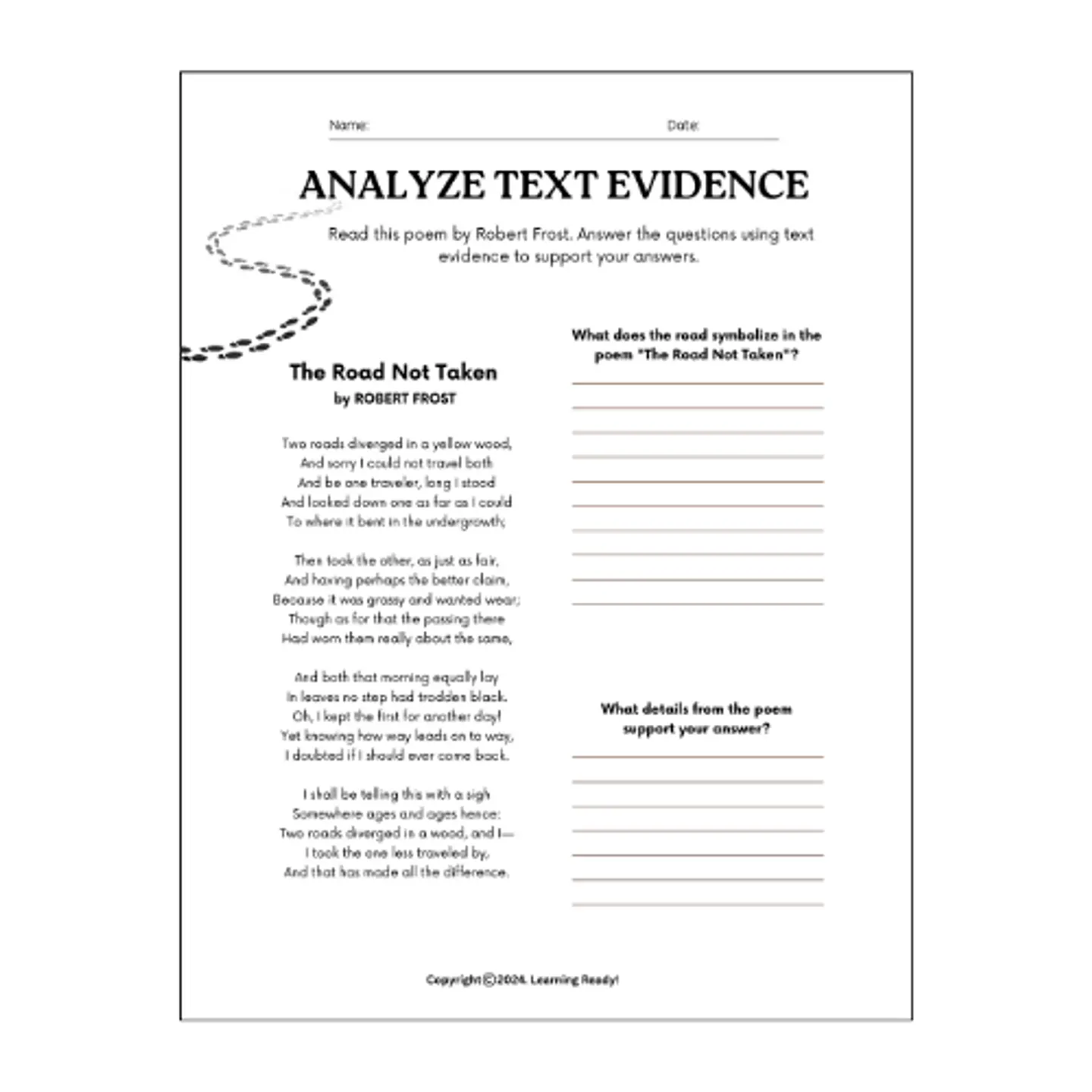 Analyzing Text Evidence 1