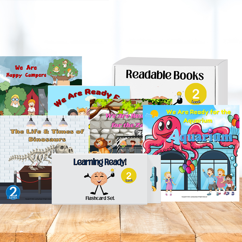 Level 2 Ready Readers Books Set