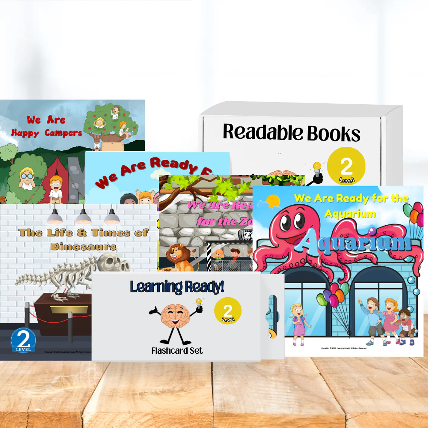 Level 2 Ready Readers Books Set 1