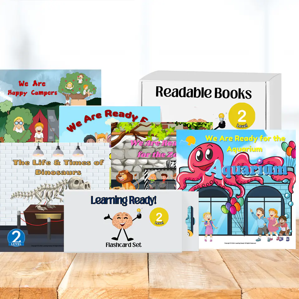 Level 2 Ready Readers Books Set 1