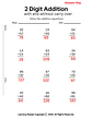 Two Digit Addition With and Without Carry Over - thumbnail 2