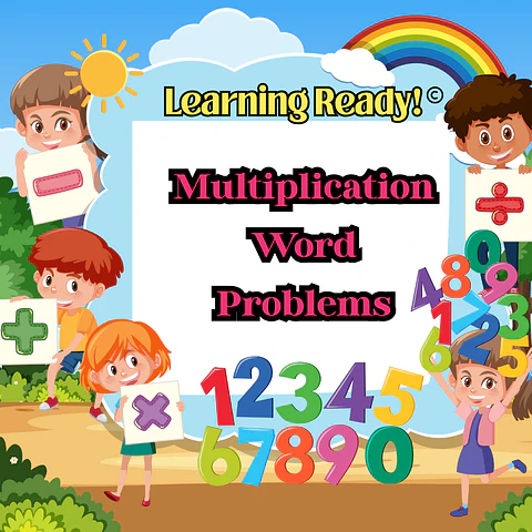 Multiplication Word Problems Boom Cards