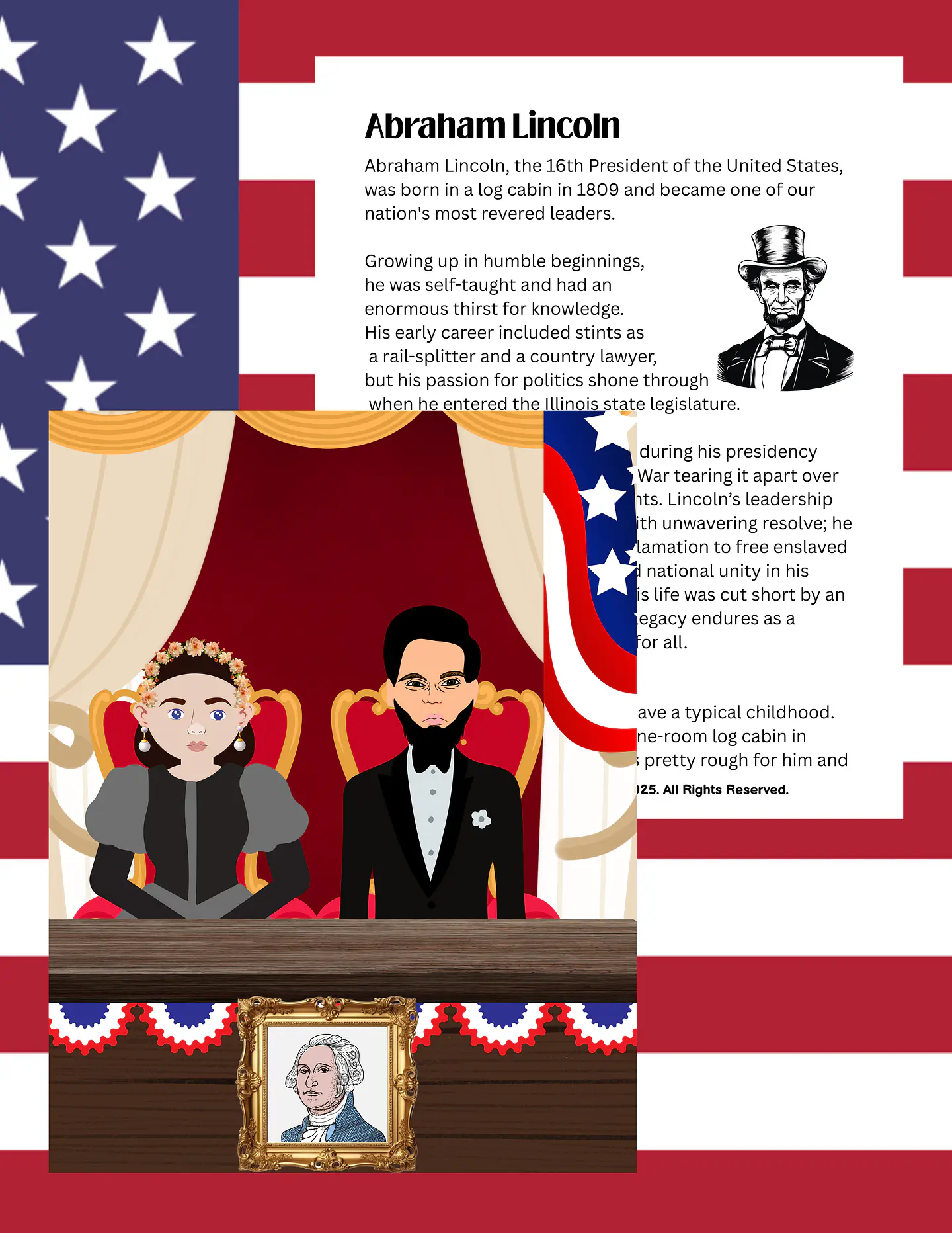 Abraham Lincoln: Reading Comprehension 3