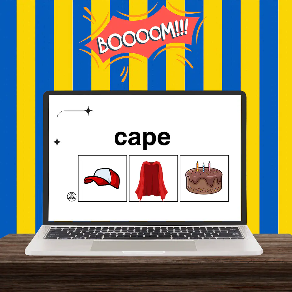 CVCe Word Practice Boom Cards 2