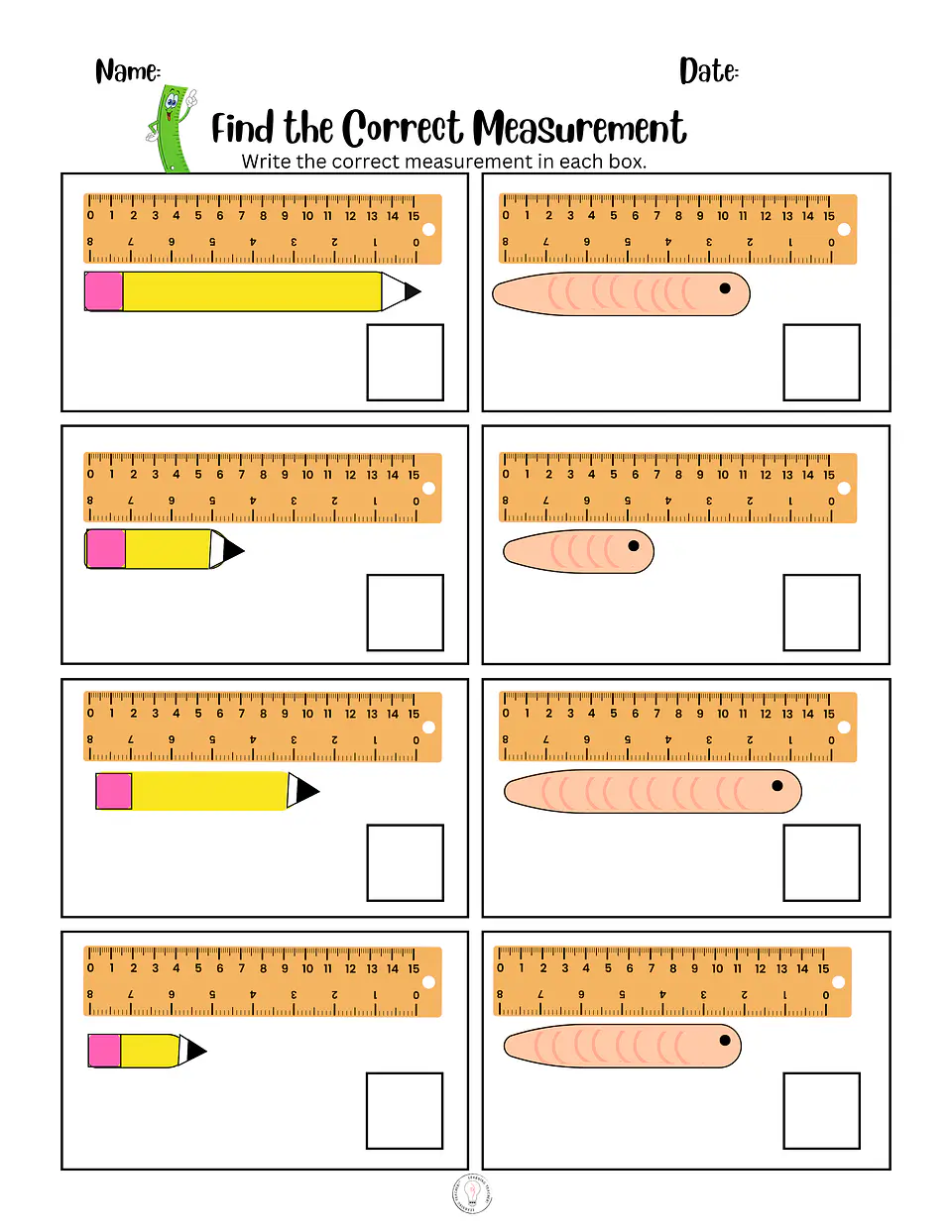 Find the Correct Measurement 1