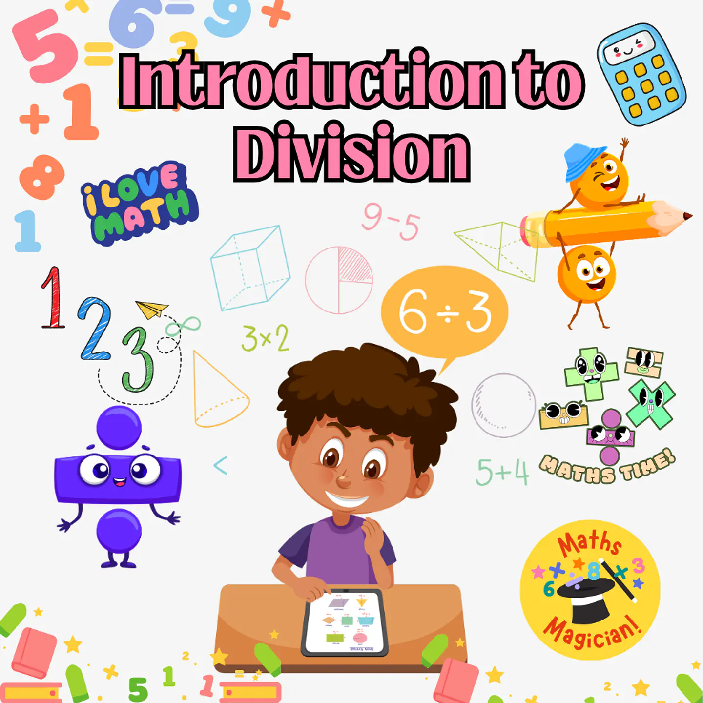Introduction to Division Boom Cards 1