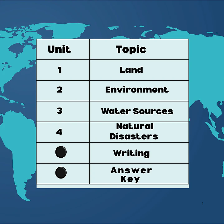 Earth & Environmental Science Workbook  2