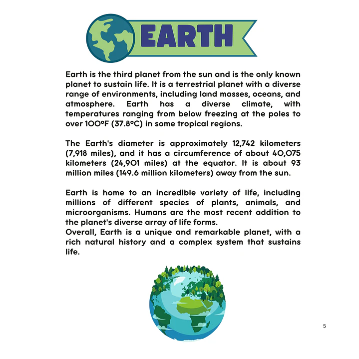 Earth & Environmental Science Workbook  3